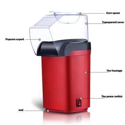 Máquina de palomitas de maíz eléctrica mini LuxePop™